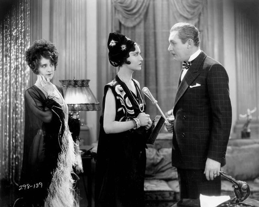 Norma Shearer, Dorothy Sebastian, Lew Cody