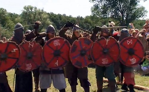 Vikingové z Brna - Z filmu