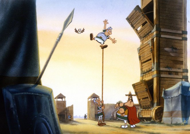 Astérix a velký boj - Z filmu