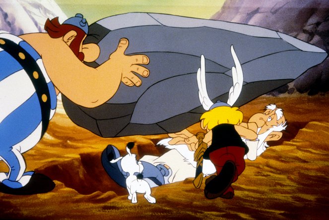 Astérix a velký boj - Z filmu