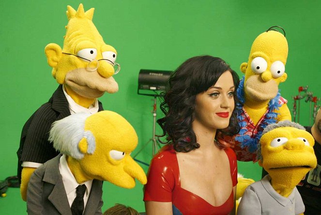 Simpsonovi - Z natáčení - Katy Perry