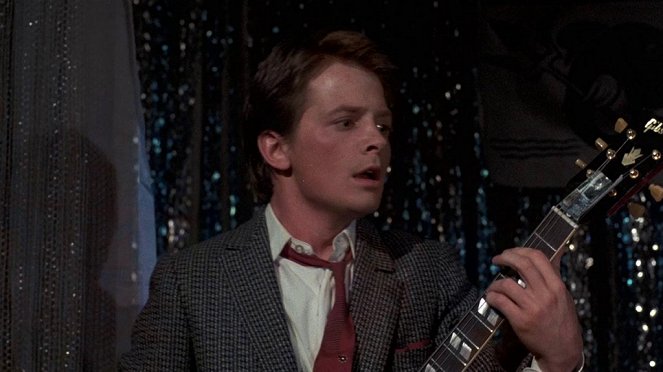Návrat do budoucnosti - Z filmu - Michael J. Fox