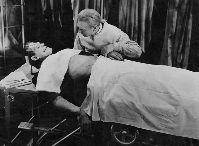 Frankenstein - Z filmu - Boris Karloff, Edward Van Sloan