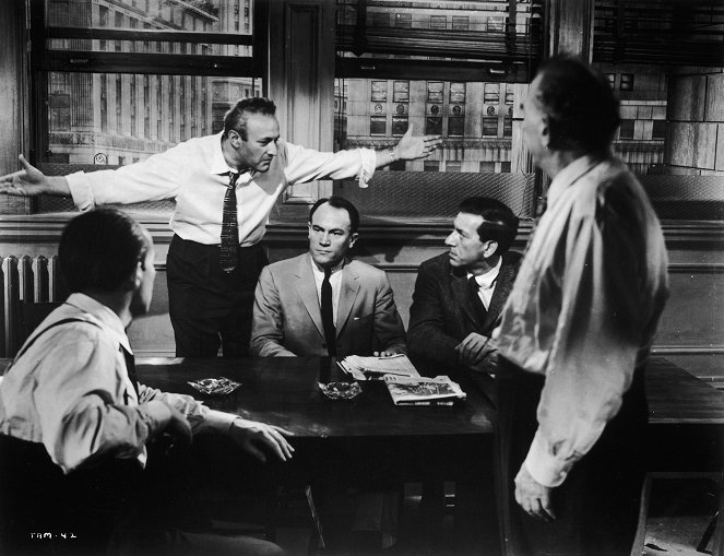 Dvanáct rozhněvaných mužů - Z filmu - Lee J. Cobb, E.G. Marshall, Jack Klugman