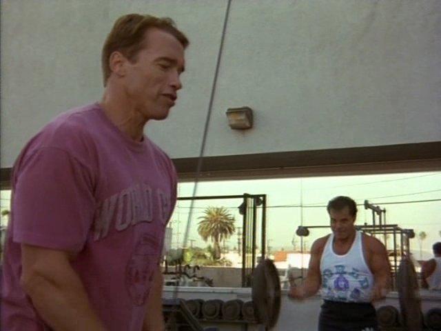 Berettův ostrov - Z filmu - Arnold Schwarzenegger, Franco Columbu