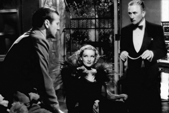 Pokušení - Z filmu - Gary Cooper, Marlene Dietrich, John Halliday