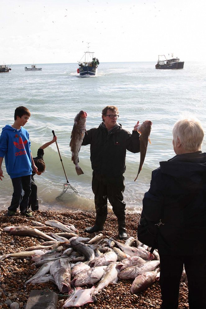 Hughova kampaň za ryby: Zachraňte naše moře - Z filmu
