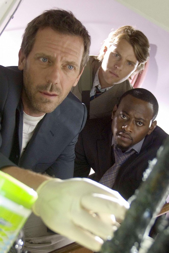Dr. House - Bumbrlíček - Z filmu - Hugh Laurie, Jesse Spencer, Omar Epps