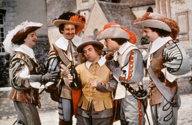 Tři mušketýři: Pomsta Milady de Winter - Z filmu - Georges Descrières, Bernard Woringer, Jean Carmet, Gérard Barray, Jacques Toja