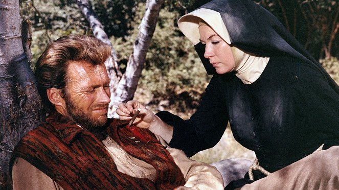 Dva mezci pro slečnu Sáru - Z filmu - Clint Eastwood, Shirley MacLaine