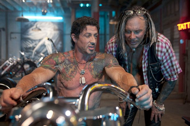 Sylvester Stallone, Mickey Rourke