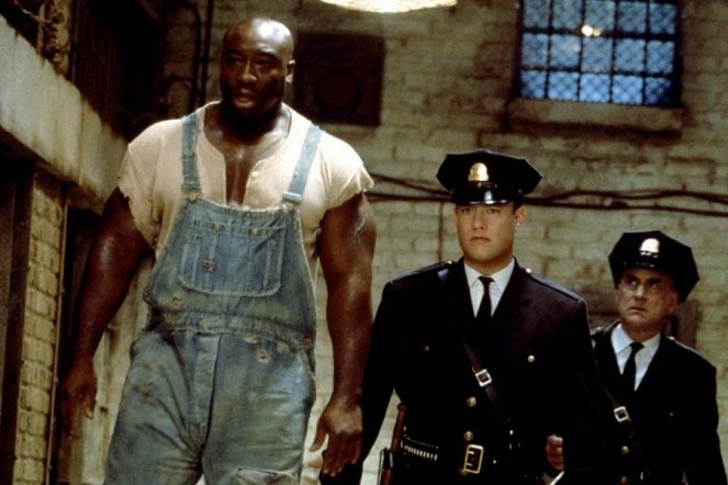 Zelená míle - Z filmu - Michael Clarke Duncan, Tom Hanks, Jeffrey DeMunn