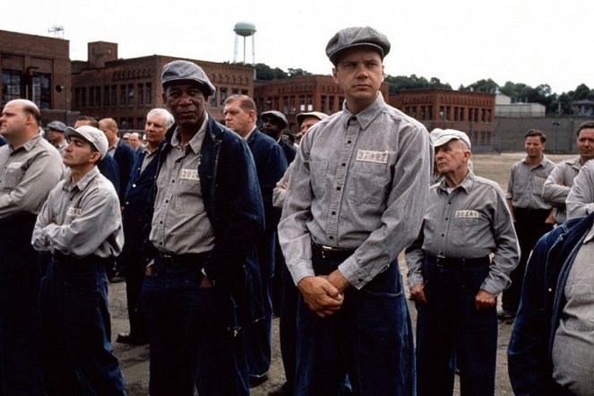 Vykoupení z věznice Shawshank - Z filmu - Morgan Freeman, Tim Robbins