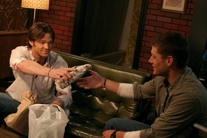 Lovci duchů - Velmi nadpřirozené Vánoce - Z filmu - Jared Padalecki, Jensen Ackles