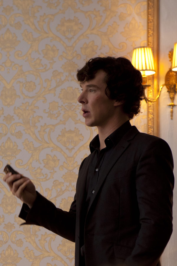 Sherlock - Série 2 - Skandál v Belgravii - Z filmu - Benedict Cumberbatch