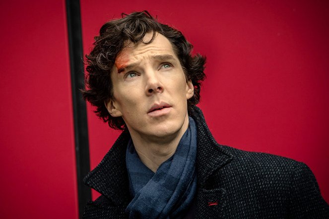 Sherlock - Série 3 - Prázdný pohřebák - Z filmu - Benedict Cumberbatch