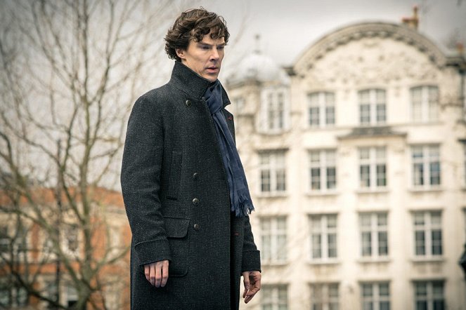 Sherlock - Série 3 - Prázdný pohřebák - Z filmu - Benedict Cumberbatch