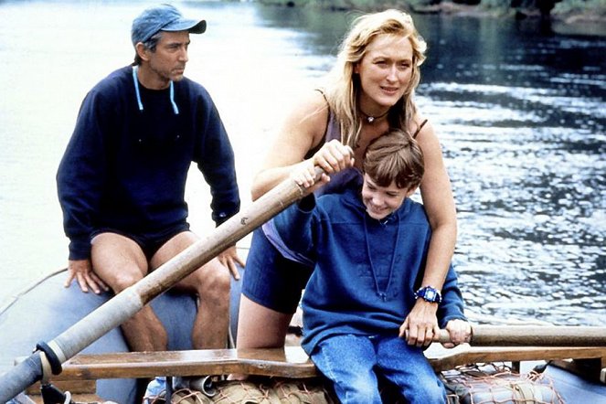 Divoká řeka - Z filmu - David Strathairn, Meryl Streep, Joseph Mazzello