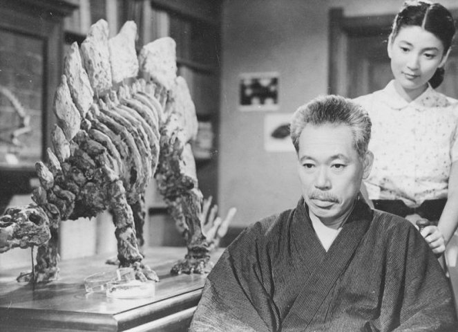 Godzilla - Z filmu - Takashi Shimura, Momoko Kôchi