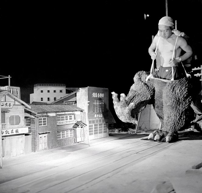 Godzilla - Z natáčení