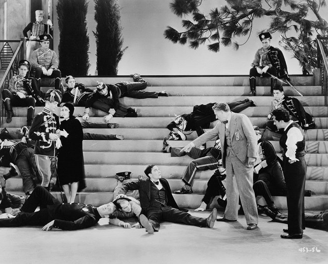 Snadno a rychle - Z filmu - Robert Montgomery, Anita Page, Buster Keaton, Fred Niblo