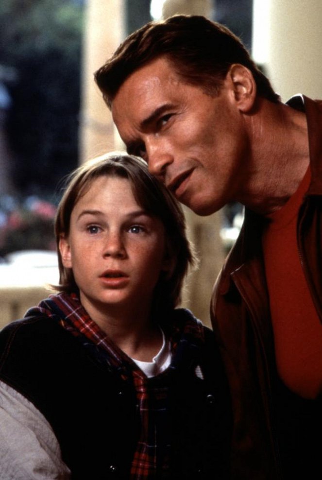 Poslední akční hrdina - Z filmu - Austin O'Brien, Arnold Schwarzenegger
