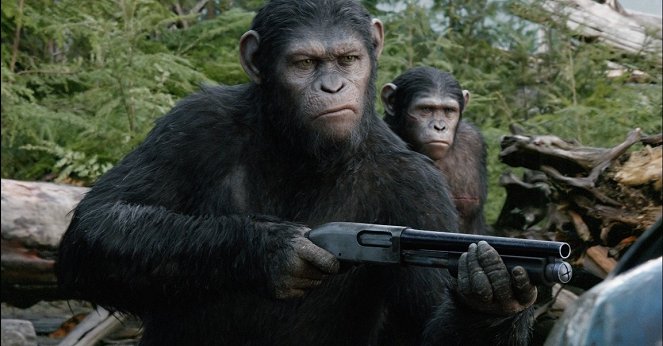Úsvit planety opic - Z filmu
