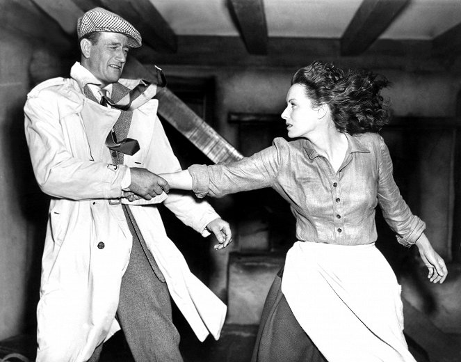 Tichý muž - Z filmu - John Wayne, Maureen O'Hara