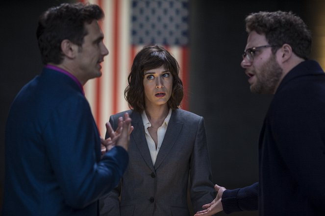 Interview - Z filmu - James Franco, Lizzy Caplan, Seth Rogen