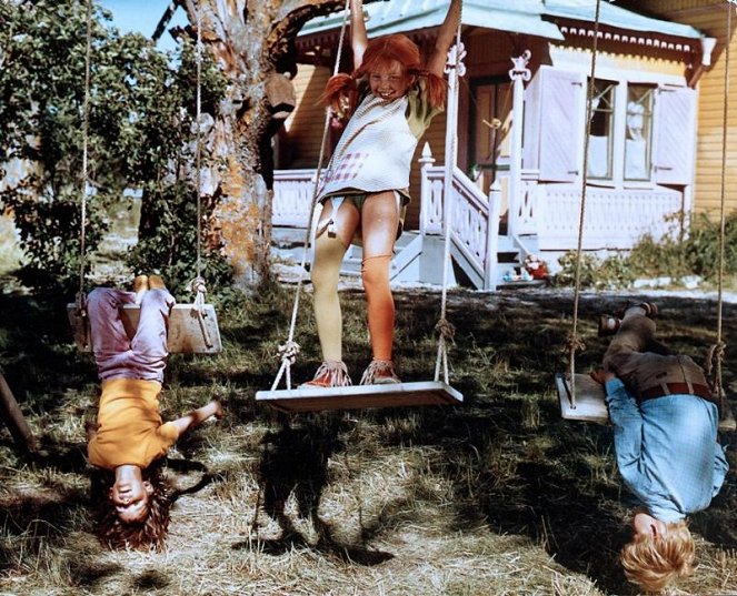 Pippi dlouhá punčocha - Z filmu - Maria Persson, Inger Nilsson, Pär Sundberg