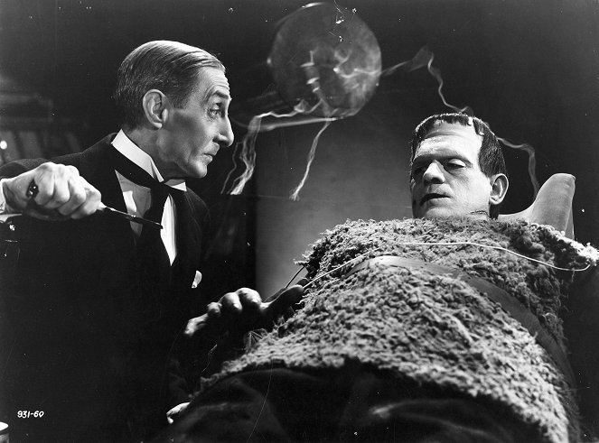 Frankensteinův syn - Z filmu - Edgar Norton, Boris Karloff