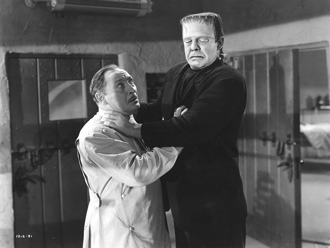Frankensteinův duch - Z filmu - Lionel Atwill, Lon Chaney Jr.