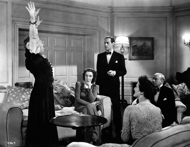 Rozmarný duch - Z filmu - Margaret Rutherford, Constance Cummings, Rex Harrison