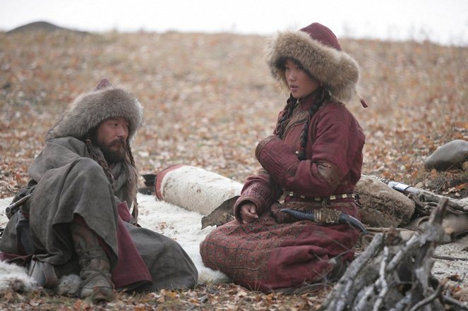 Mongol - Čingischán - Z filmu - Tadanobu Asano, Khulan Chuluun