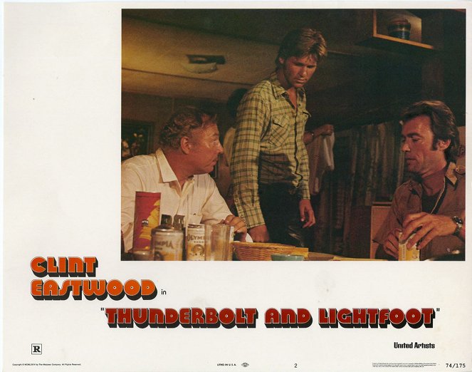 Thunderbolt a Lightfoot - Fotosky - George Kennedy, Jeff Bridges, Clint Eastwood