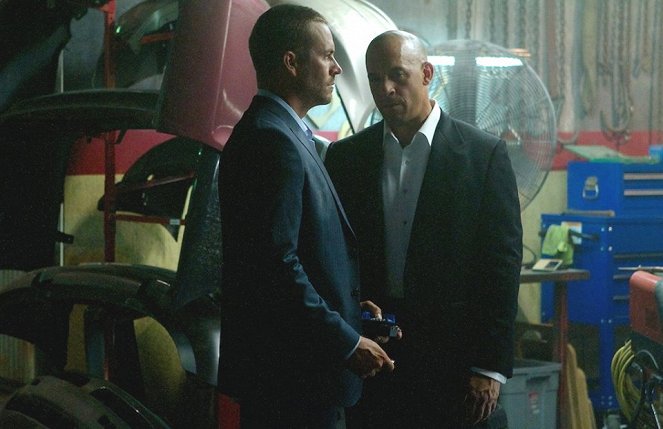 Rychle a zběsile 7 - Z filmu - Paul Walker, Vin Diesel