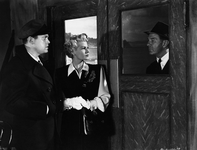 Orson Welles, Rita Hayworth, Glenn Anders