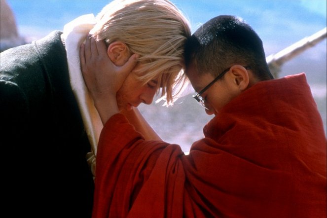 Sedm let v Tibetu - Z filmu - Brad Pitt, Jamyang Jamtsho Wangchuk