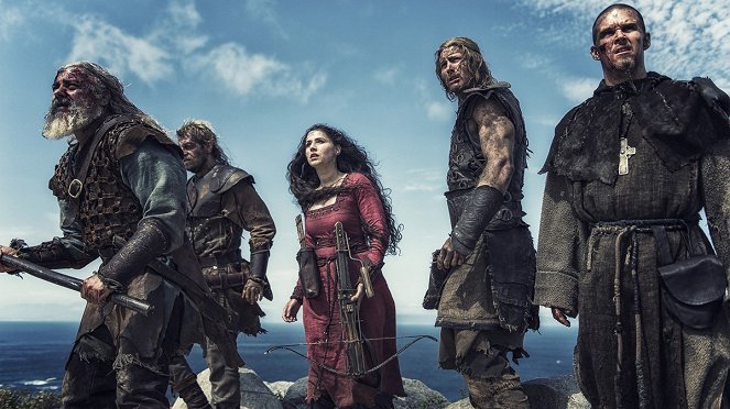 Bojovníci severu: Sága Vikingů - Z filmu - Charlie Murphy, Tom Hopper, Ryan Kwanten