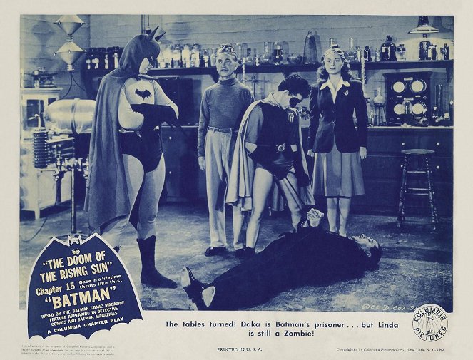 The Batman - Fotosky - Lewis Wilson, Douglas Croft, J. Carrol Naish, Shirley Patterson