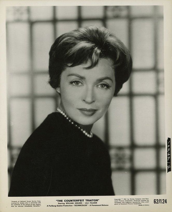 The Counterfeit Traitor - Fotosky - Lilli Palmer