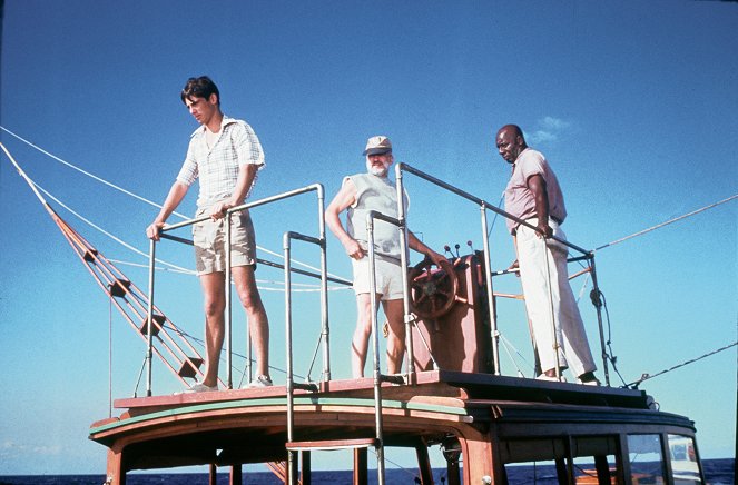 Ostrovy uprostřed proudu - Z filmu - Hart Bochner, George C. Scott, Julius Harris