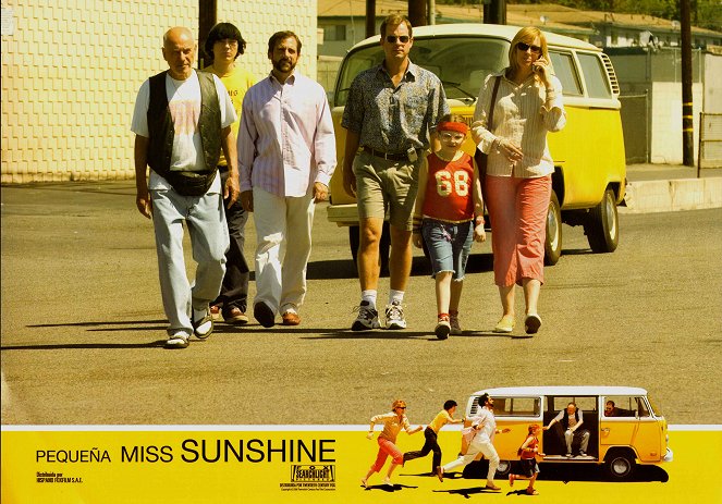 Malá Miss Sunshine - Fotosky - Alan Arkin, Paul Dano, Steve Carell, Greg Kinnear, Abigail Breslin, Toni Collette