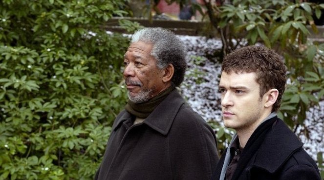 Mimo zákon - Z filmu - Morgan Freeman, Justin Timberlake