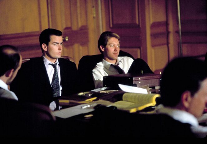 Wall Street - Z filmu - Charlie Sheen, James Spader