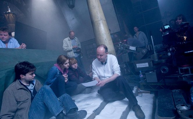 Harry Potter a Relikvie smrti - část 2 - Z natáčení - Daniel Radcliffe, Emma Watson, Rupert Grint, David Yates