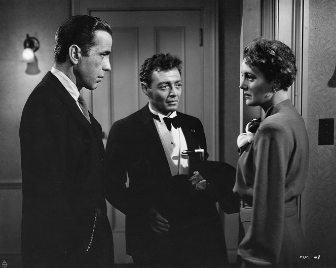 Maltézský sokol - Z filmu - Humphrey Bogart, Peter Lorre, Mary Astor