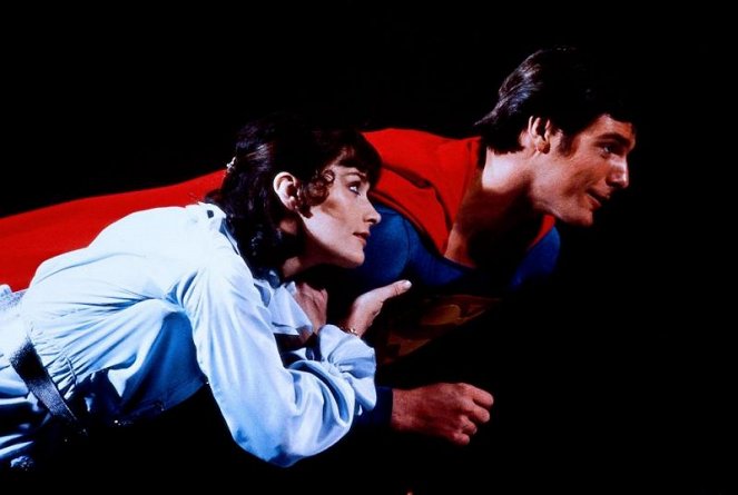 Superman 2 - Z filmu - Margot Kidder, Christopher Reeve