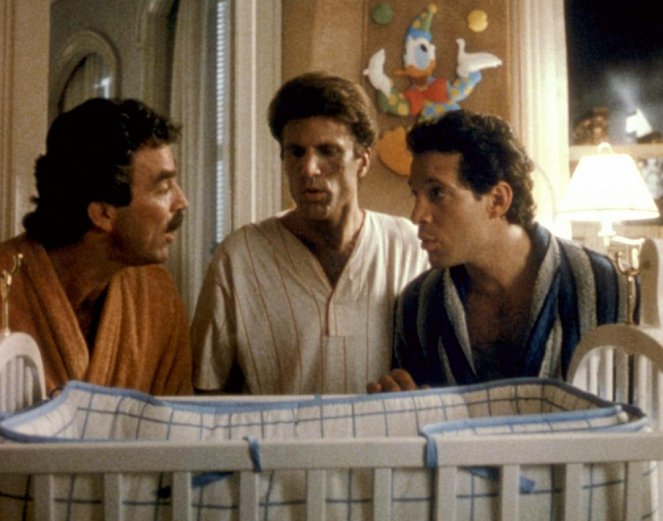 Tři muži a nemluvně - Z filmu - Tom Selleck, Ted Danson, Steve Guttenberg