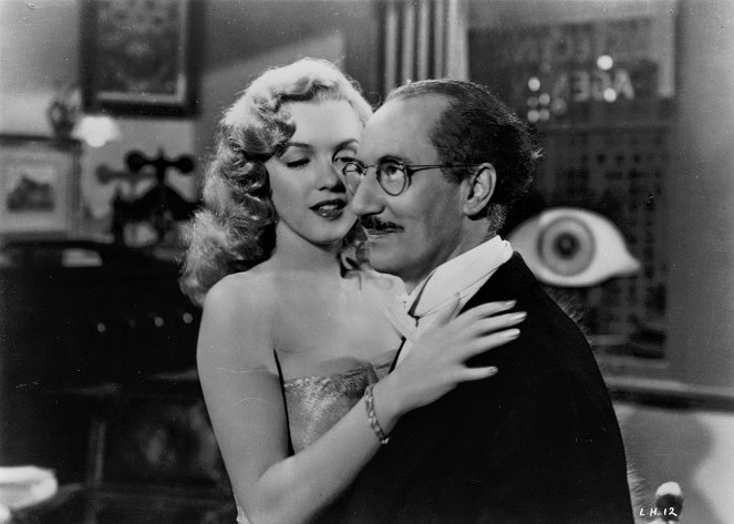 Šťastni v lásce - Z filmu - Marilyn Monroe, Groucho Marx